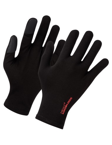 PRE-PR998-Gants tactiles protégés par heiq viroblock (une paire)